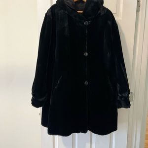 Brand New Black Faux Jacket